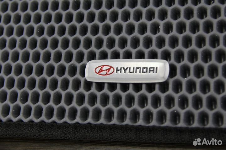 EVA ева эва коврики hyundai solaris (2014-2017)