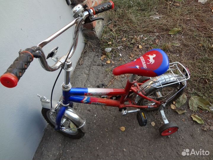 Детский велосиред хромированый