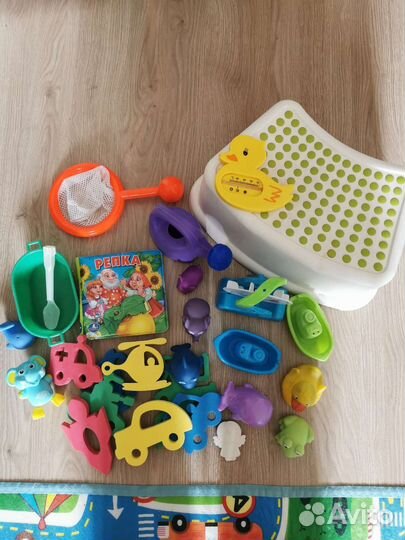 Игрушки для ванной