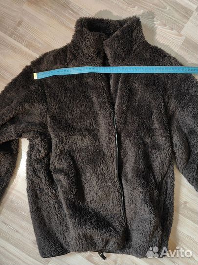 Куртка uniqlo плюшевая на молнии
