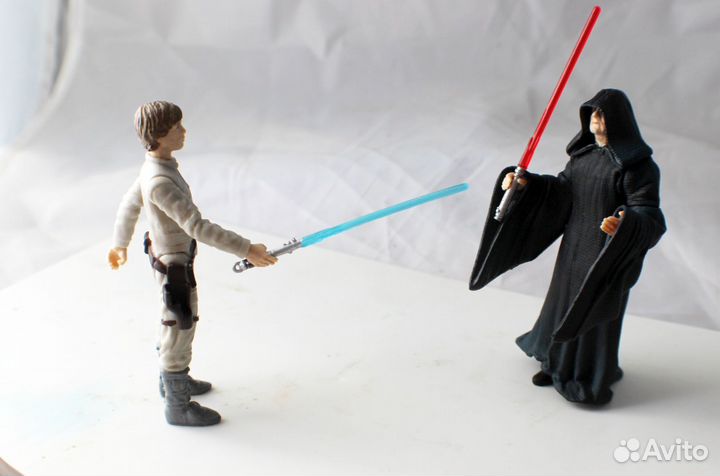 Дарт Сидиус против Л. Скайуокера.Звездные войны