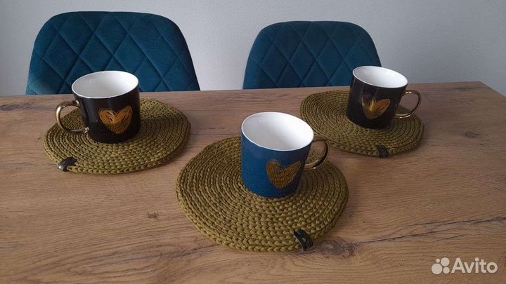 Салфетки сервировочные плетеные