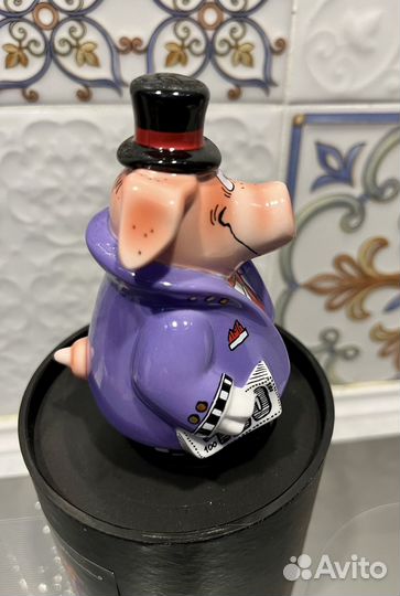 Солонка и перечница Goebel, Свинья, новая, 11см