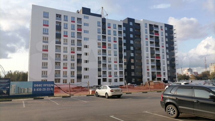 1-к. квартира, 50,1 м², 4/9 эт.