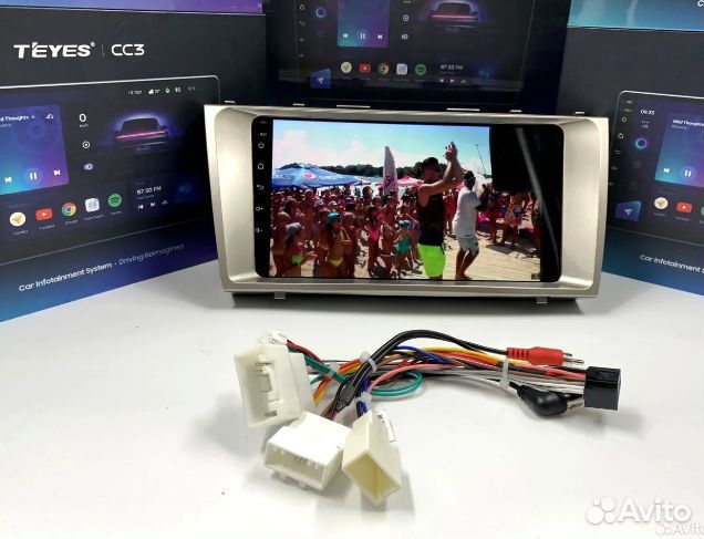Магнитола Teyes сс3 2К 4/64 для Toyota Camry 40