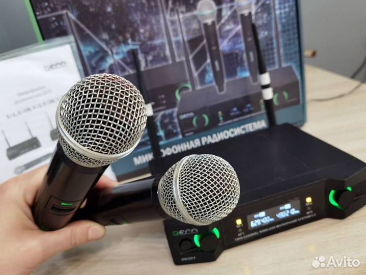 Микрофонная Радиосистема Volta U-2 Два Микрофона