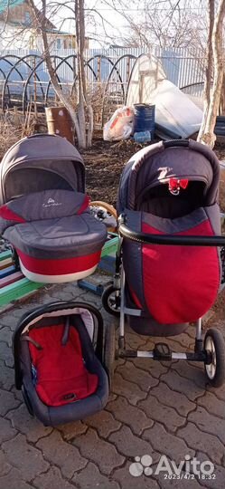Детские коляски 3 в 1 Caretto riviera