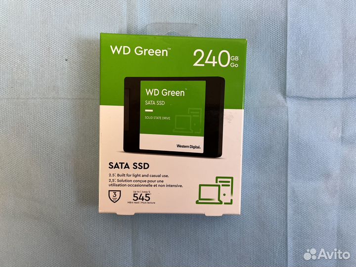 SSD WD Green 240 гб (Запечатанный)