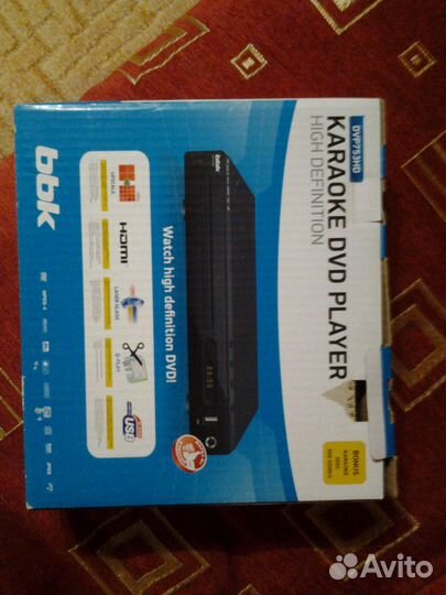 Видеоплейр двд с караоке ввк