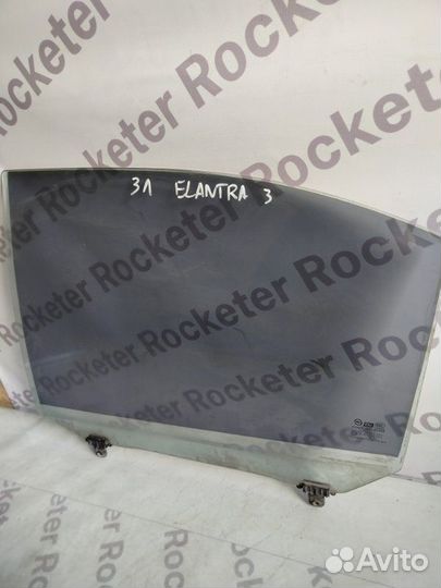 Стекло двери заднее левое Hyundai Elantra XD 2003
