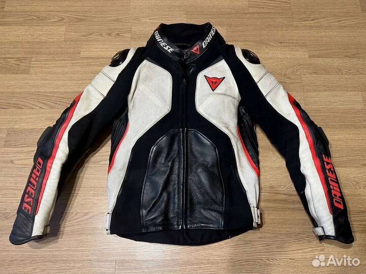 Кожаная куртка super rider pelle estivo