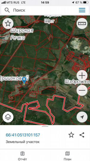 Участок 10 сот. (СНТ, ДНП)