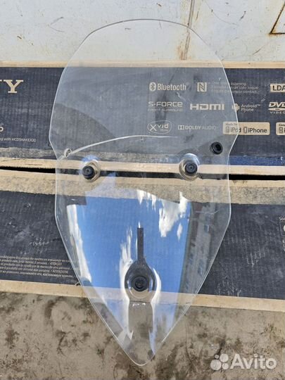 Ducati multistrada 1200 стекло ветровое