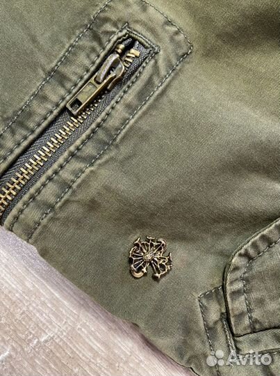 Брюки в стиле милитари Maison Scotch