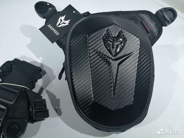 Мото сумка цвет Карбон