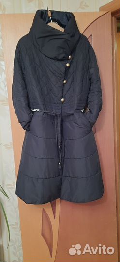 Пальто женское стеганое 48 50