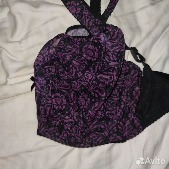 Бюстгальтер Nessa Omena soft Bra (Violet Flower)