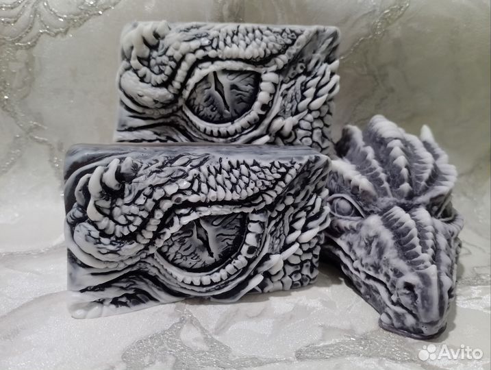 Мыло ручной работы Дракон