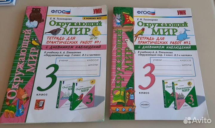 Рабочие тетради 3 класс