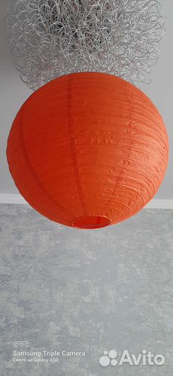 Бумажный абажур IKEA