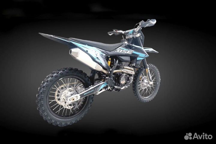 Мотоцикл BSE T8 Blue Neon