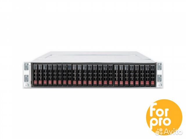 Сервер Supermicro X9DRT 24sff 8xE5-2620 768GB