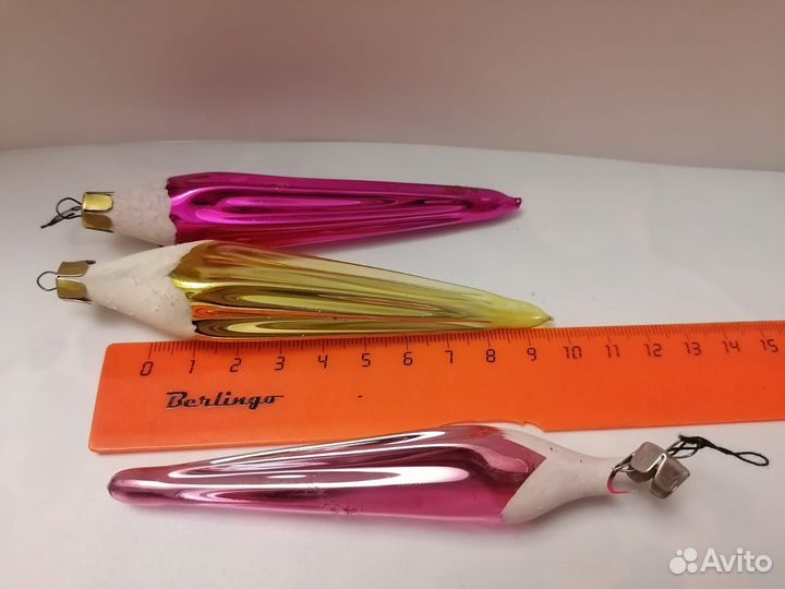 Елочные игрушки СССР