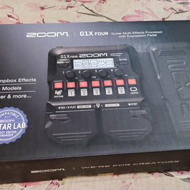 Гитарный процессор Zoom G1X four + Bogner Pack