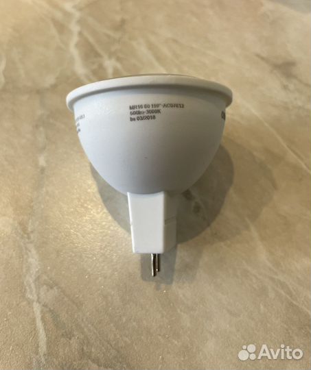 Лампа osram led star mr16 5.2 вт 3000к