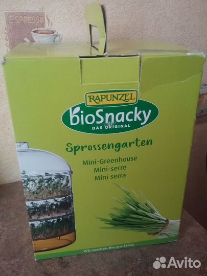 Проращиватель Rapunzel Sprossengarten bioSnacky