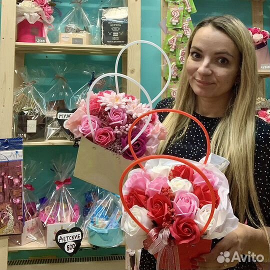 Букет из мыла