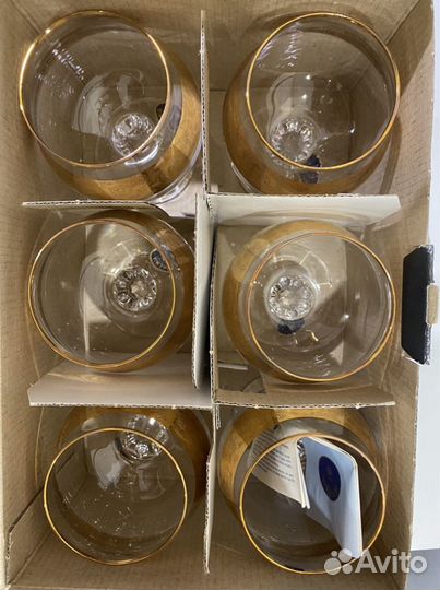 Бокалы для бренди, виски, коньяка Bohemia