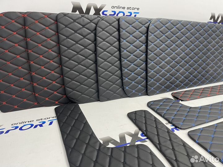 Дверные карты на оку в коже