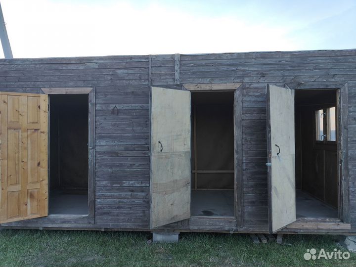 Бытовка хозблок 6 на 2.3