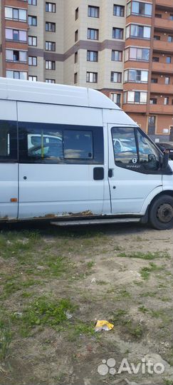 Ford Transit 2.4 МТ, 2008, битый, 631 000 км