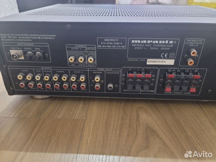 Ресивер marantz sr 66