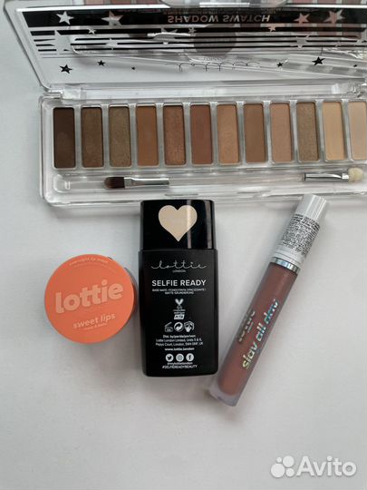 Lottie shadow swatch, totally, selfie ready, stay
