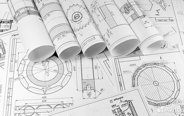 Печать чертежей, проектной документации. Фальцовка