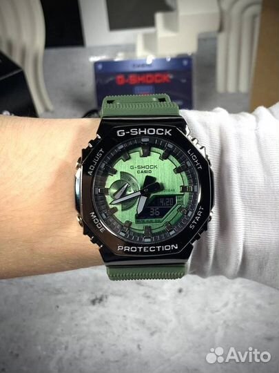 Часы G-Shock 2100 зеленые