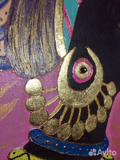 Авторская интерьерная картина «Анита»