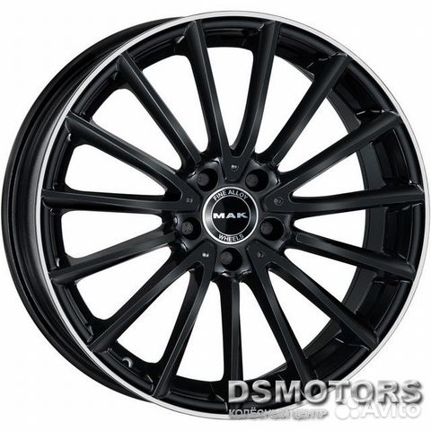 Диски Komet 8.0/19 5x112 ET48 d66.6 gloss black mi