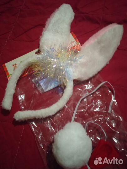 Костюм зайчика новогодний 3-4 года