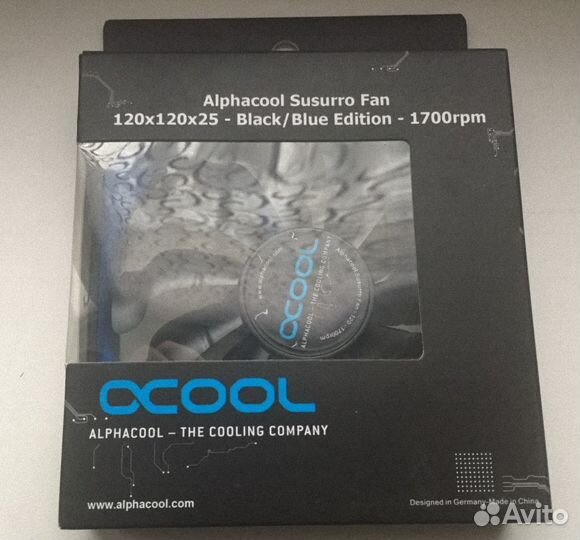 Alphacool Susurro Fan 120 (гарантия до 3.12.23 )