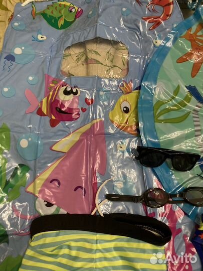 Комплект кросы сабо плавки для пляжа