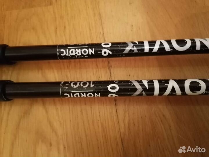 Беговые лыжи 120, палки 90