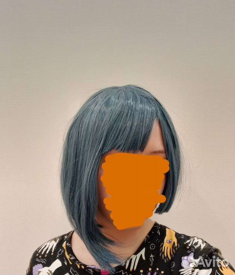 Парик Син Цю персонаж Genshin Impact