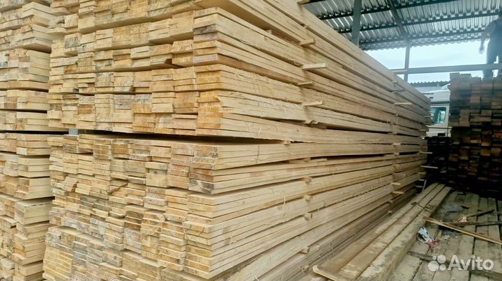 Доска строганная 40х200х6000мм