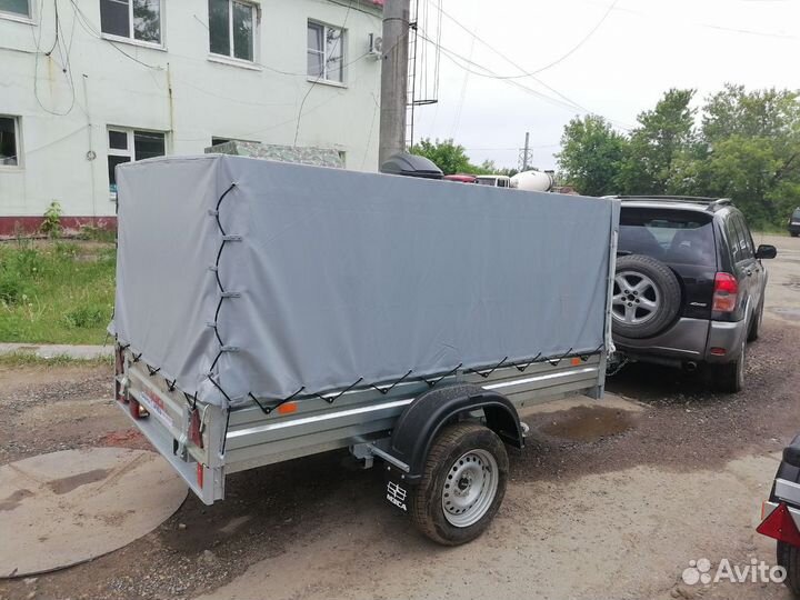 Прицеп 817704.022 с тентом 110 см. Автомобильный