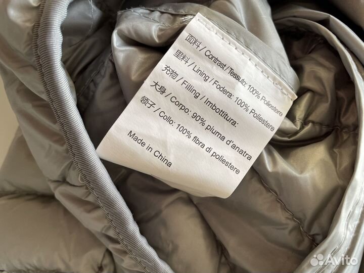 S/новый пуховик Marlboro
