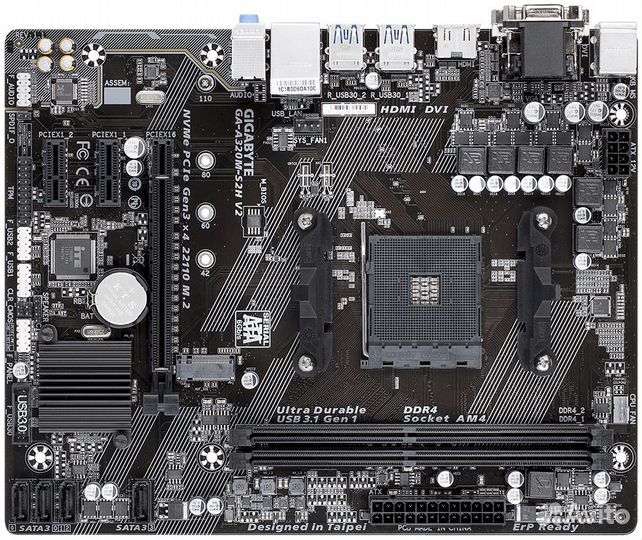 Gigabyte ga a320m s2h v2